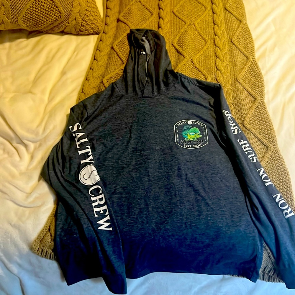 Ron John Salty Crew shirt hoodie.